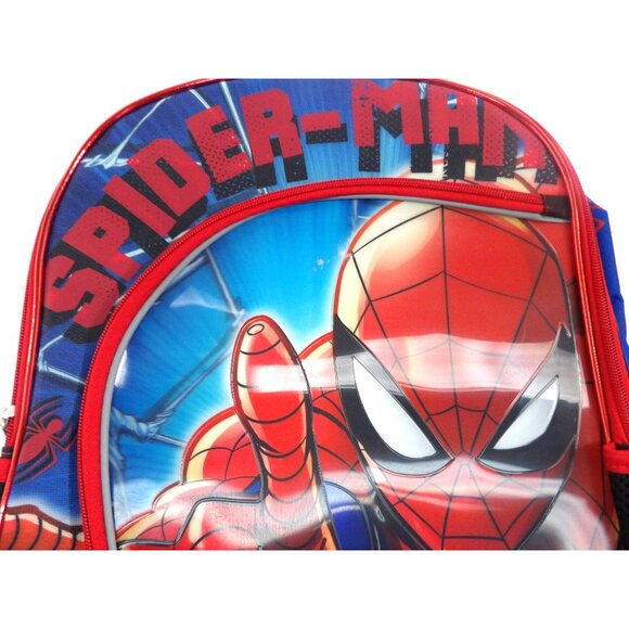 Spider-Man Back Pack with Reflective Inserts NWT - Picture 2 of 6